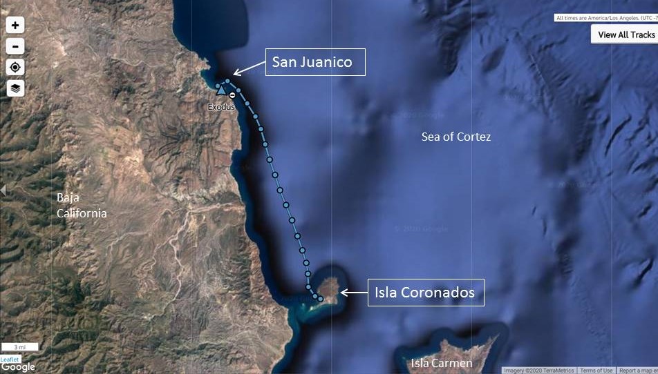 Isla Coronados to San Juanico