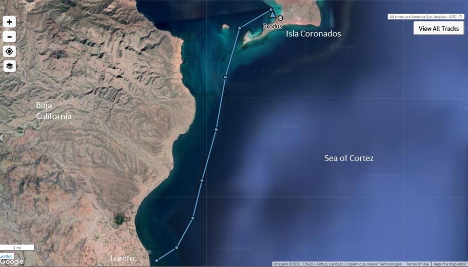 Loreto to Isla Coronados