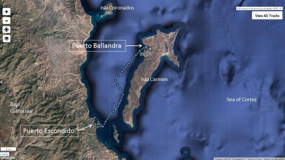 Puerto Escondido to Puerto Ballandra