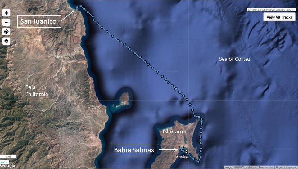 San Juanico to Bahia Salinas