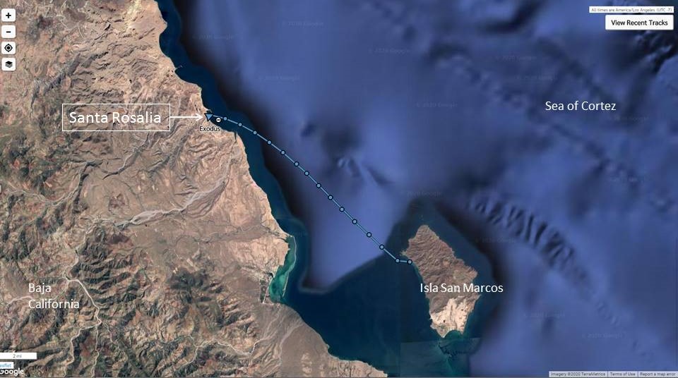 Isla San Marcos to Santa Rosalia