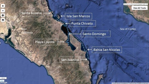 San Juanico to Santa Rosalia