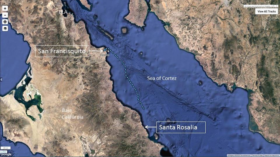 Santa Rosalia to Francisquipto